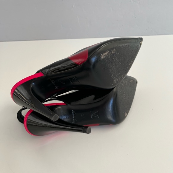 Auth Rare LOUIS VUITTON Stephen Sprouse Patent Heels - Picture 9 of 12